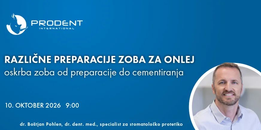 Različne preparacije zoba za onlej